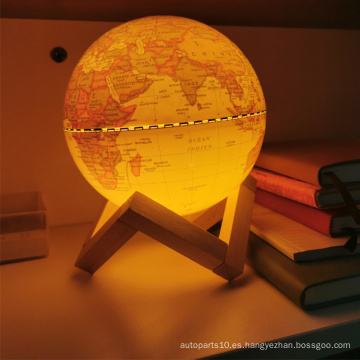 Lámpara infantil Light Up Globe Vintage